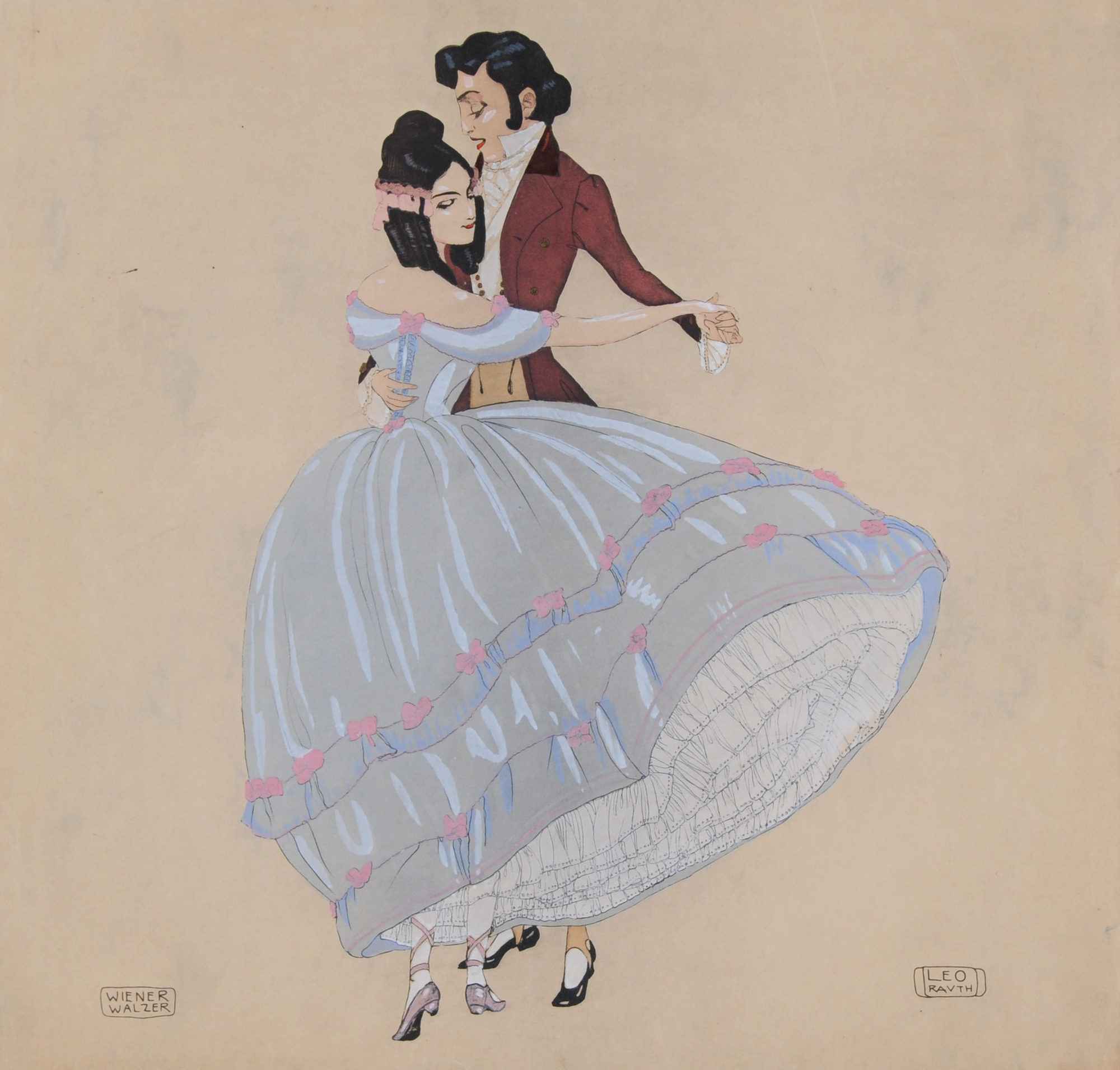 Leo Rauth, 4 sheets: Cake-Walk; Scherzo; Wiener Walzer; Fascination Valse