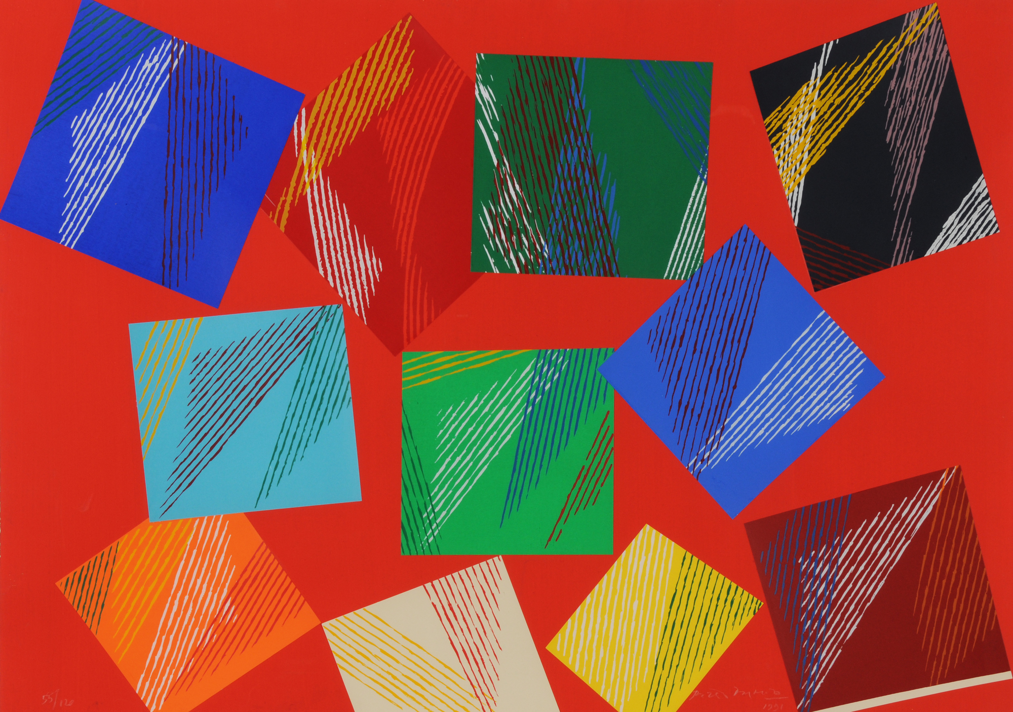 Piero Dorazio, Ohne Titel