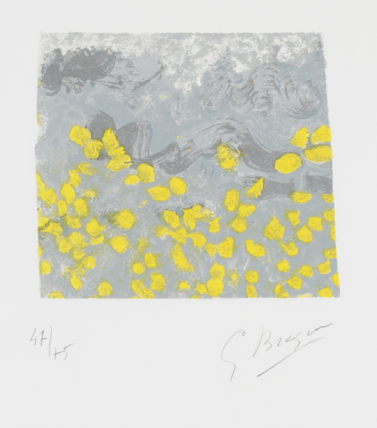 Georges Braque, La moisson, from "Lettera amorosa"