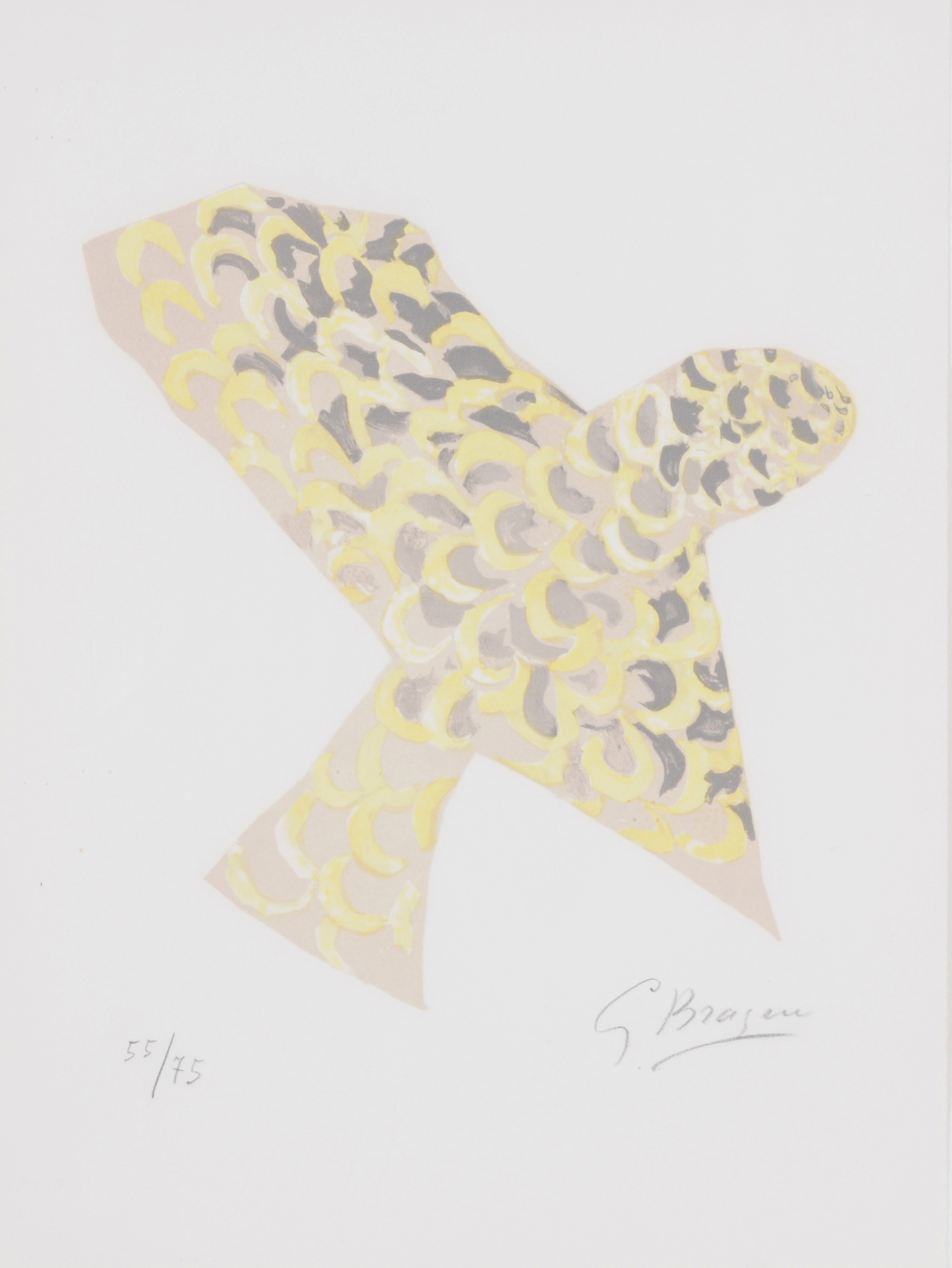Georges Braque, Le rapace, from "Lettera amorosa"