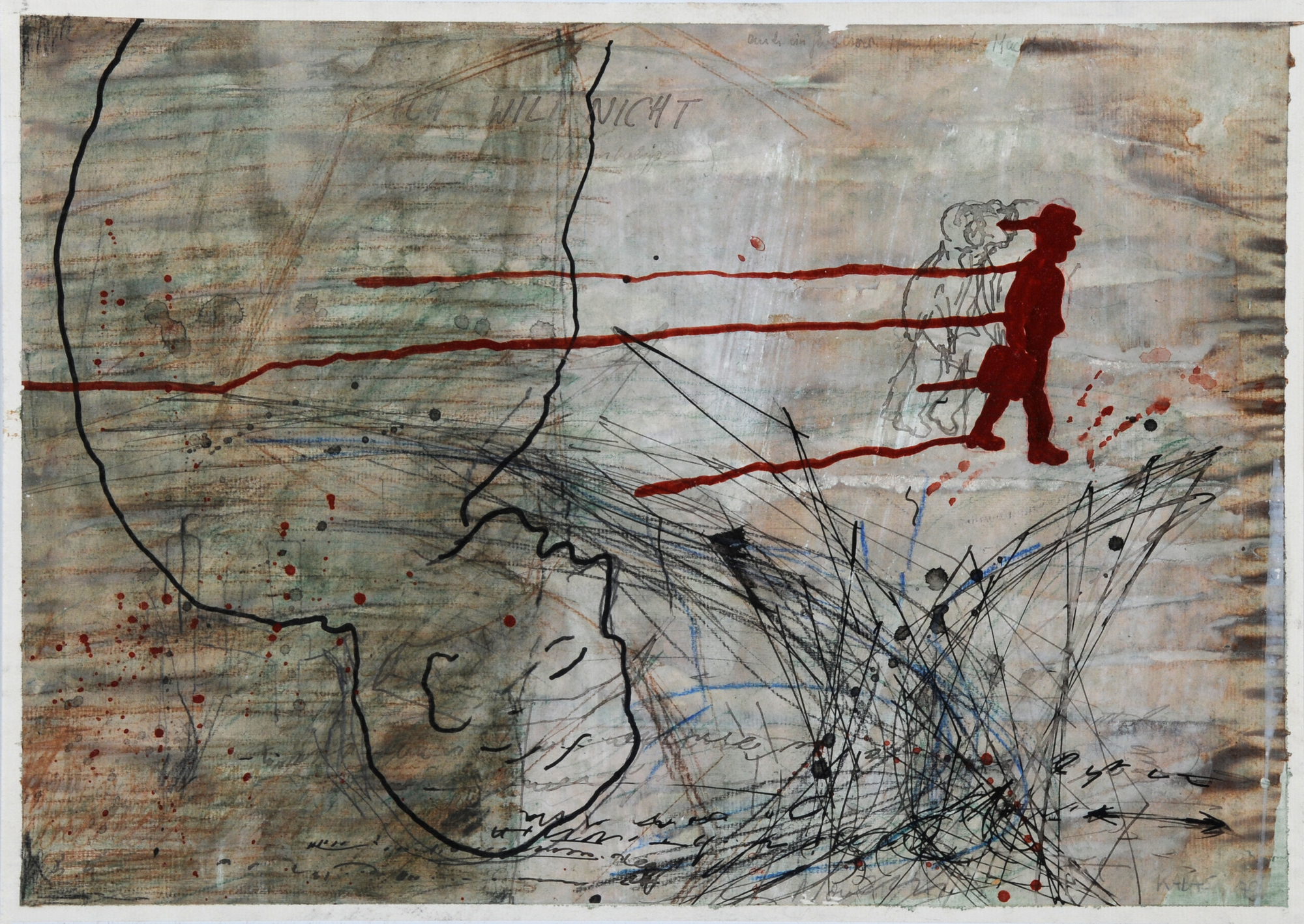 Robert Kabas, Blatt aus "Zyklus Novemberlügen"
