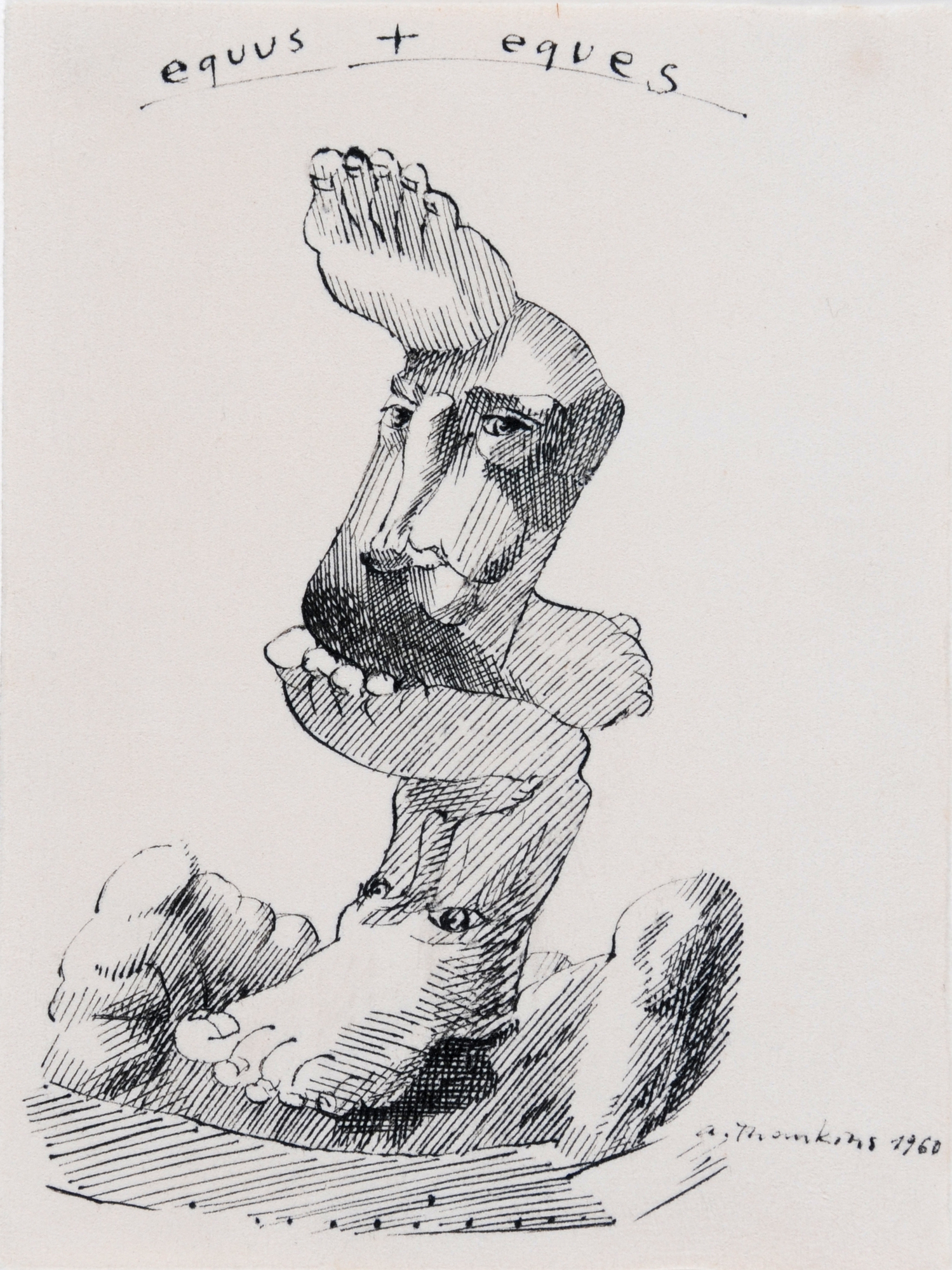 André Thomkins, Equus + equus