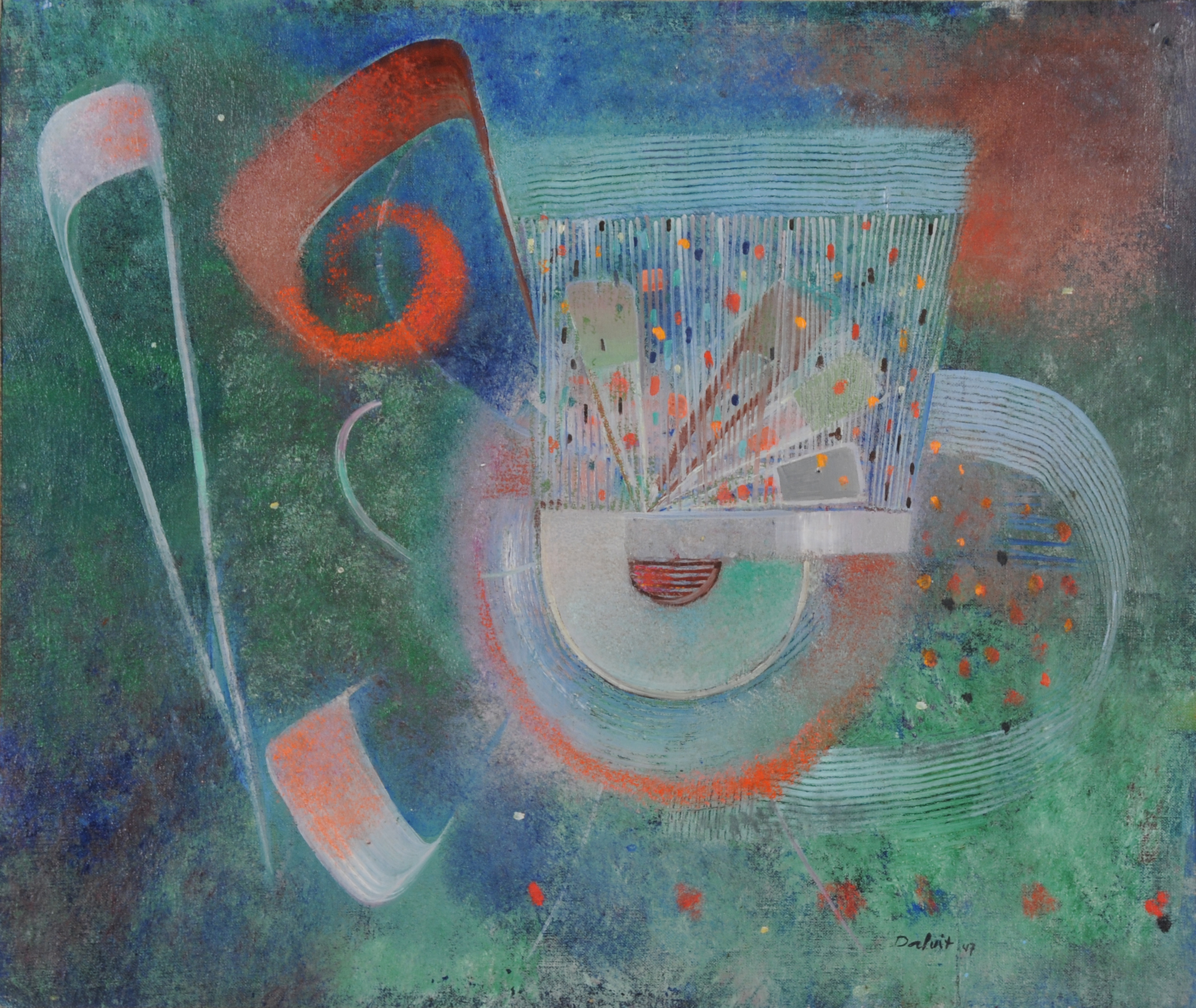 Oskar Dalvit, Kleines Instrument (Spieldose)