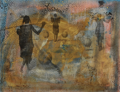 Wasserträgerinnen, West-Afrika, approx. 1960