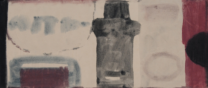 Esquisse pour une peinture murale