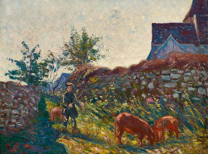 La gardienne de cochons