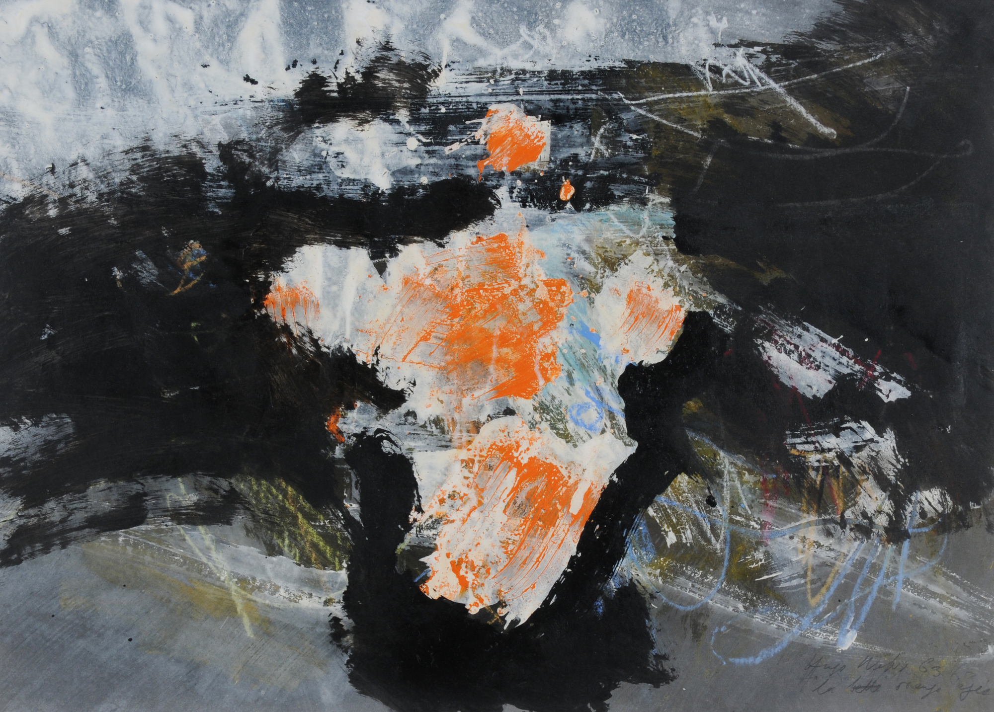 Hugo Weber, La belle orange âgée