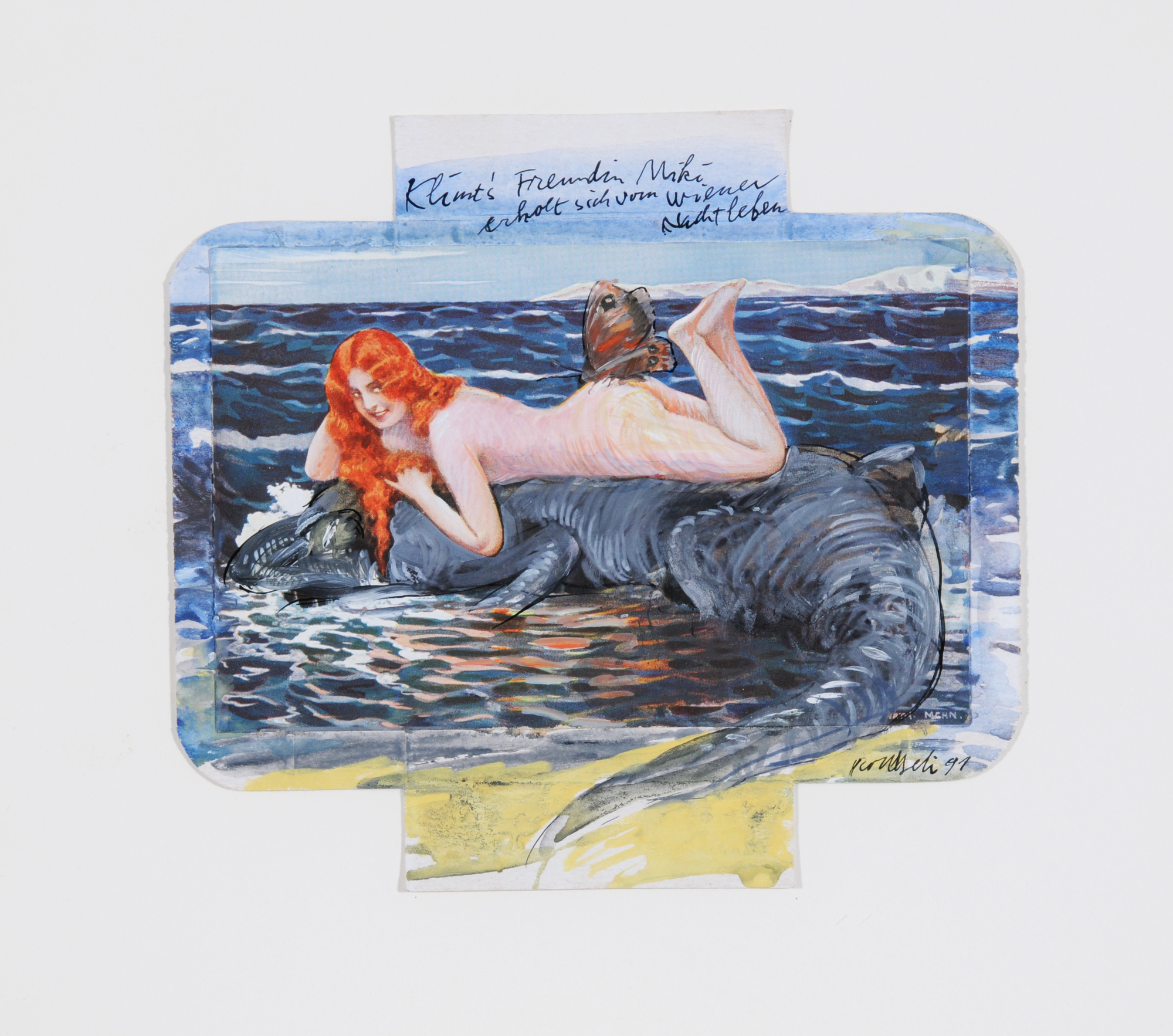 Rolf Iseli, Klimt's Freundin Miki erholt sich vom Wiener Nachtleben (Boyards - Series)