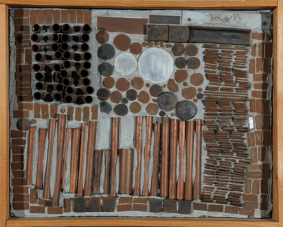 Untitled (Metal relief)