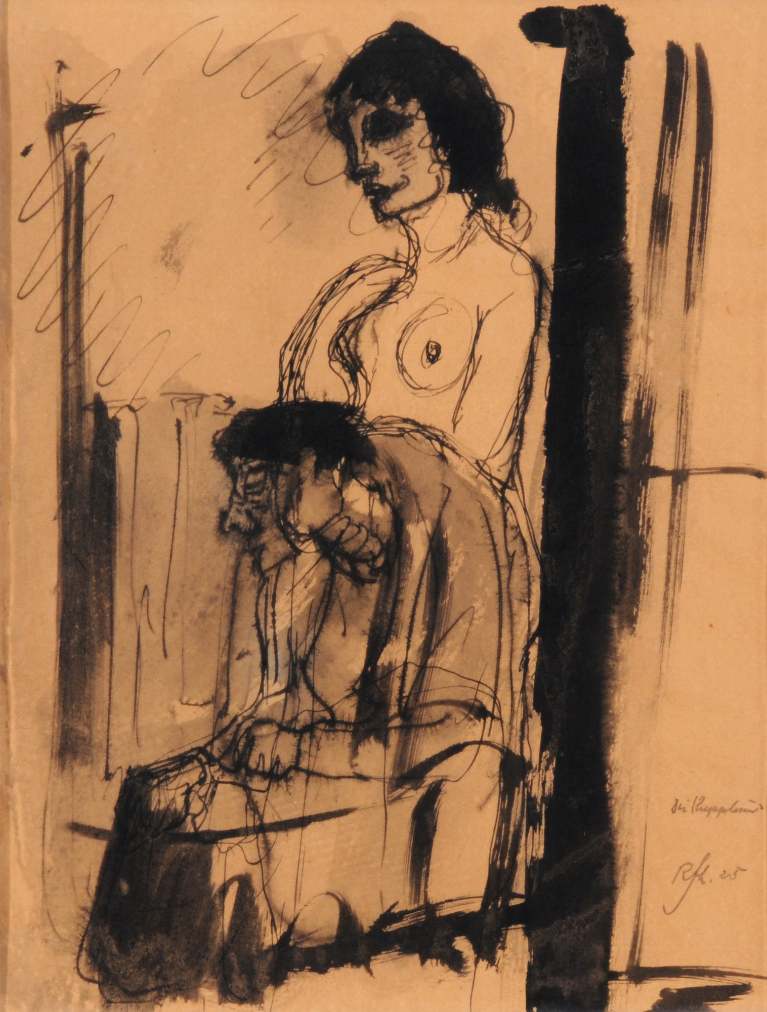 Johann Robert Schürch, Paar (Couple)