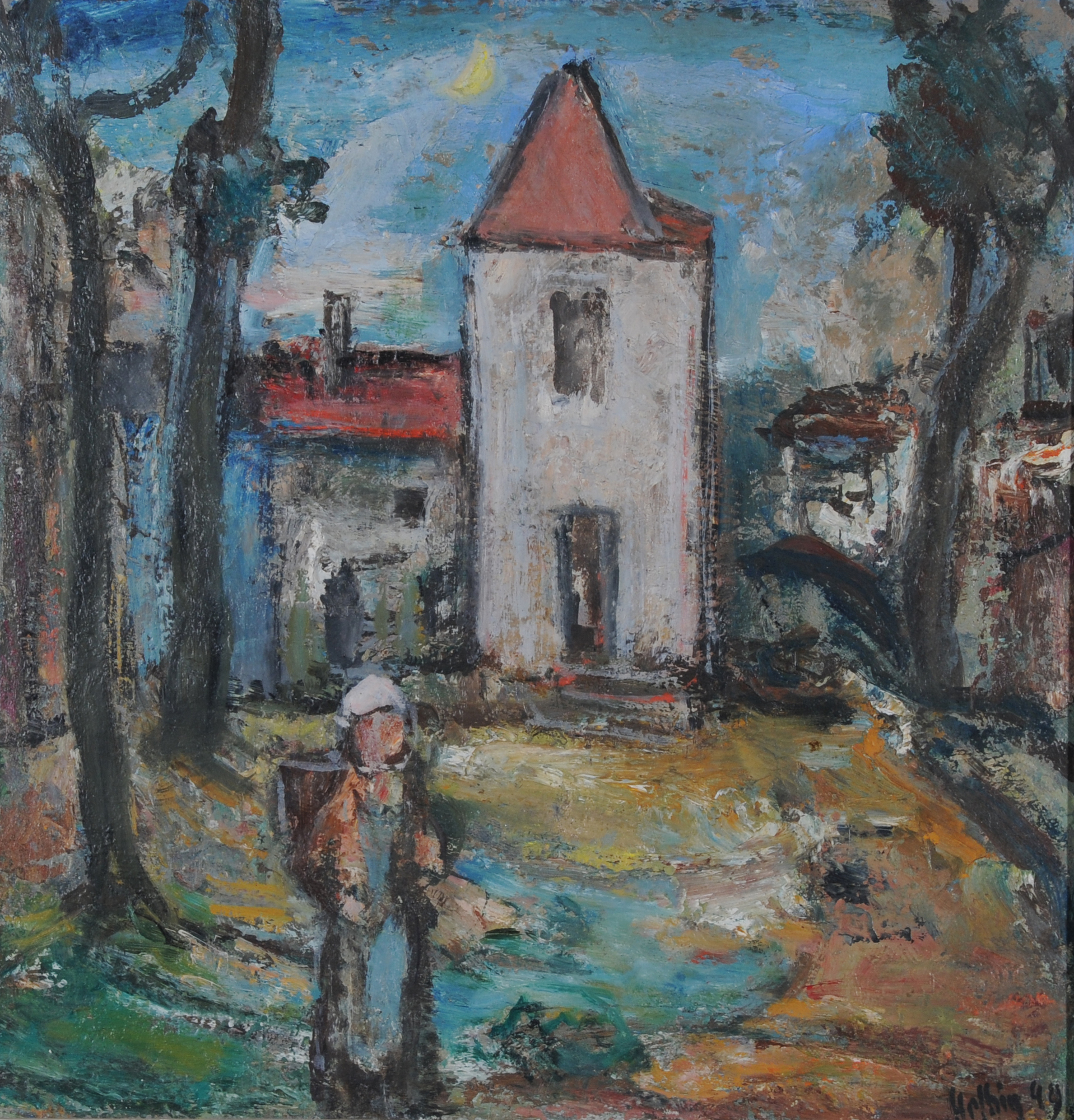 Walter Helbig, Alter Turm