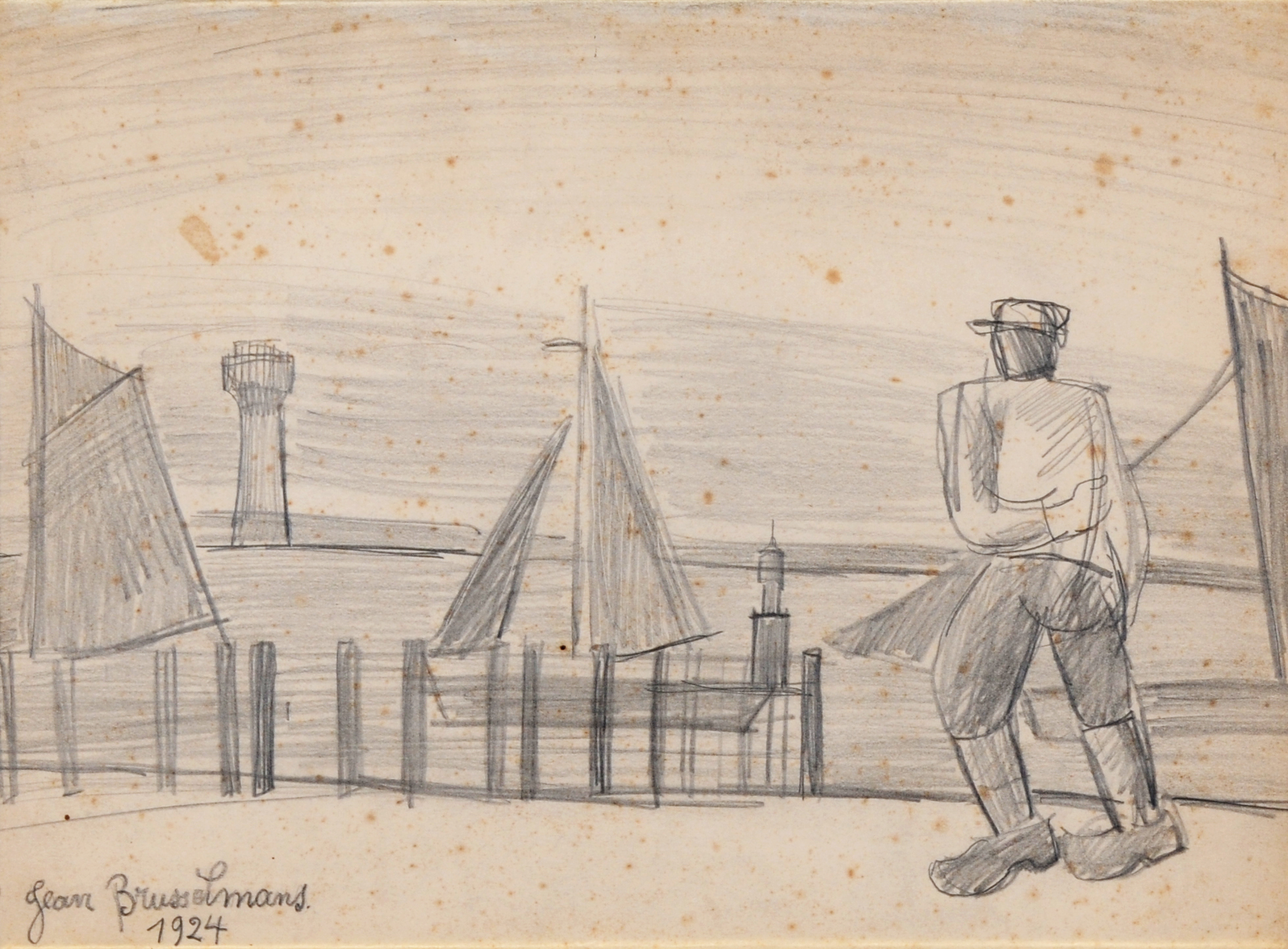 Jean Brusselsmans, Au port (At the Port)