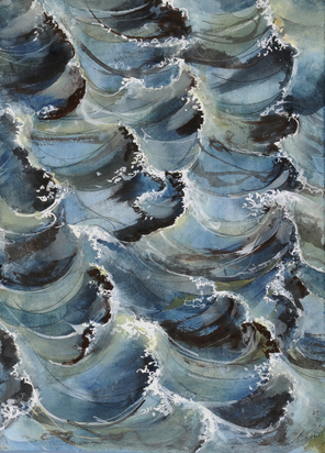 Wellen mit Schaumkronen (Waves with Whitecap)