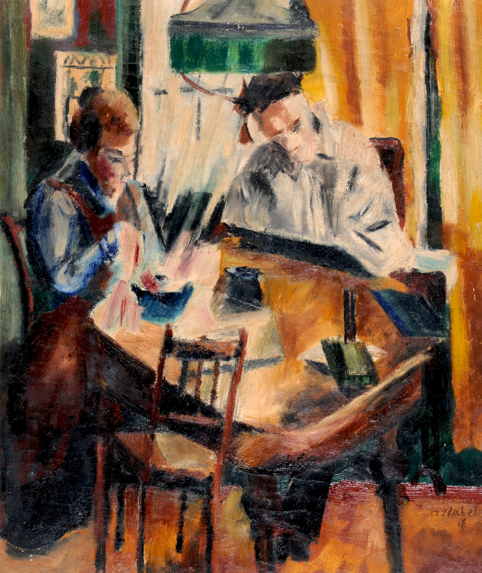 Henry Wabel, Interieur