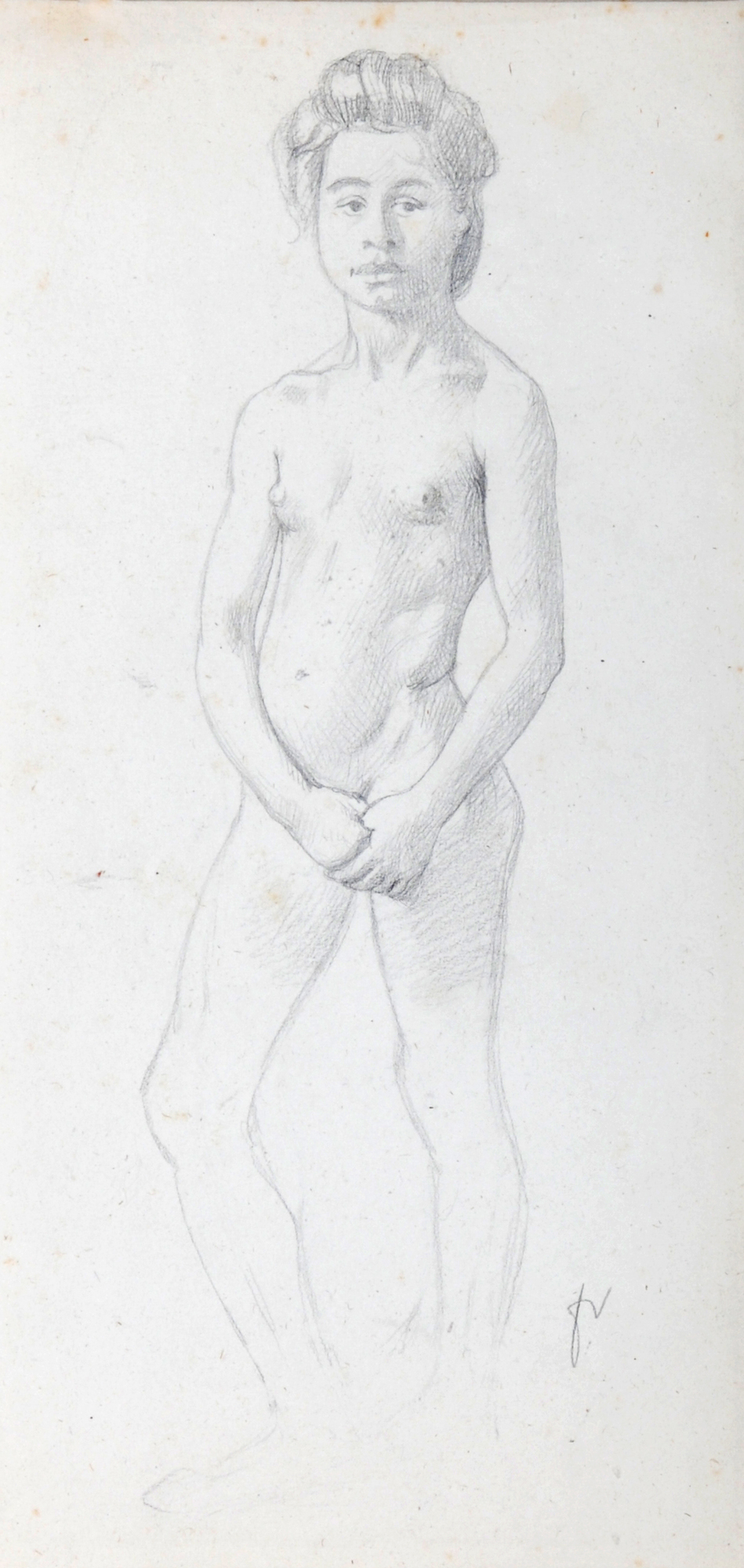 Félix Vallotton, Nu (Nude)