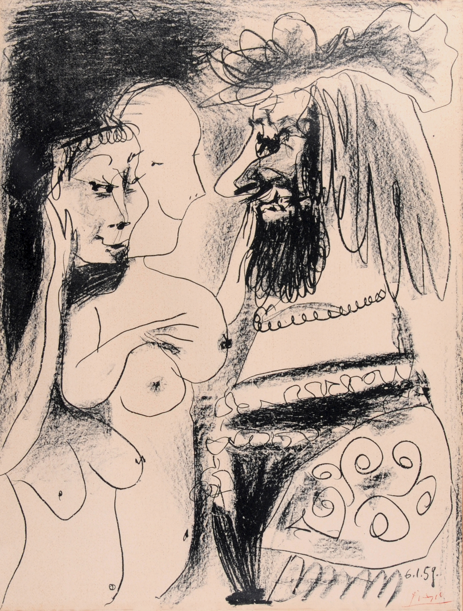 Pablo Picasso, Le vieux Roix