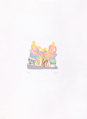 Two Seated Women