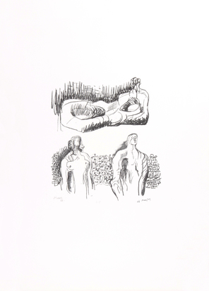 Reclining Figure and Torsos