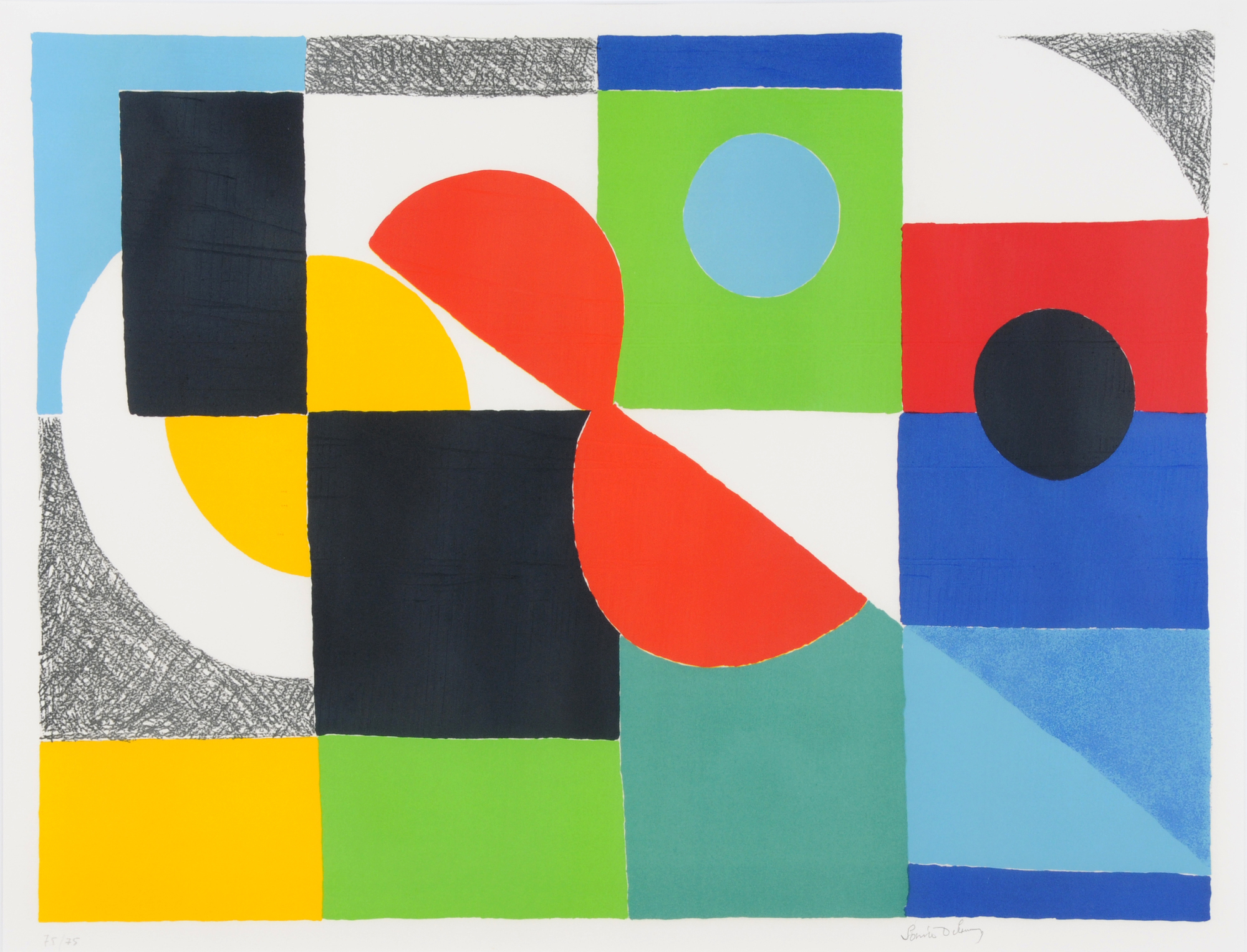 Sonia Delaunay, Grande hélice rouge
