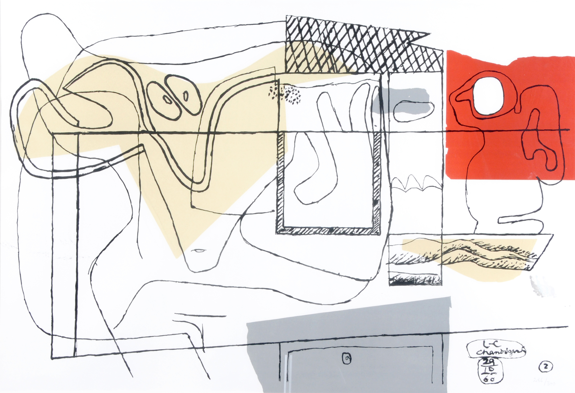 Le Corbusier, Abraça, from "Cortège"