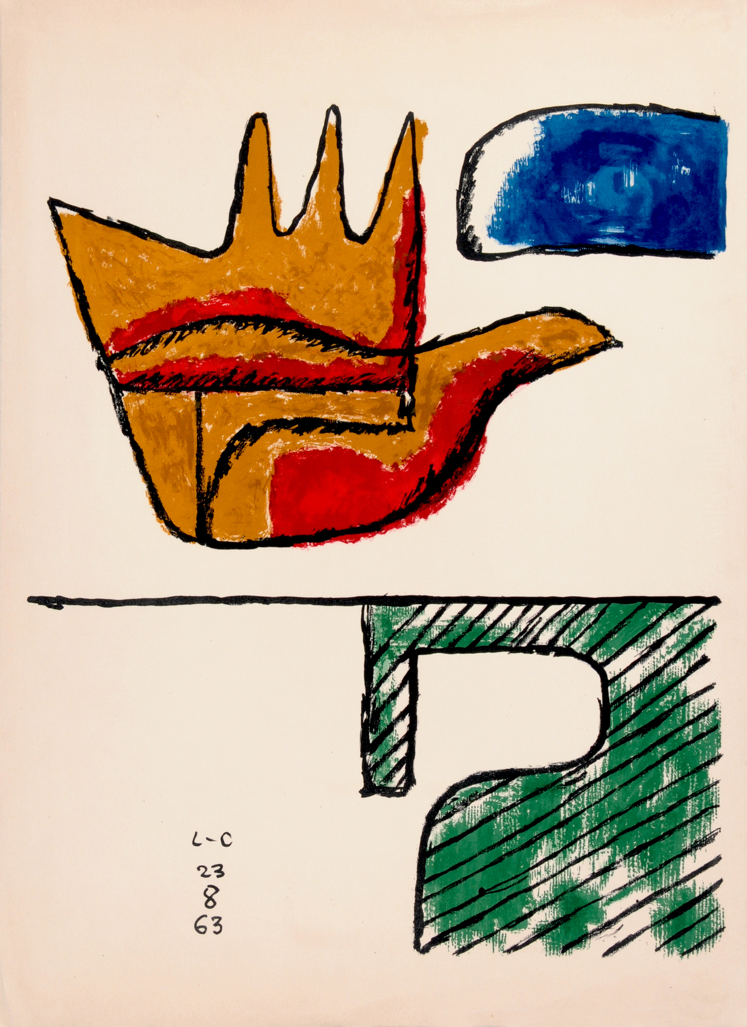 Le Corbusier, La main ouverte
