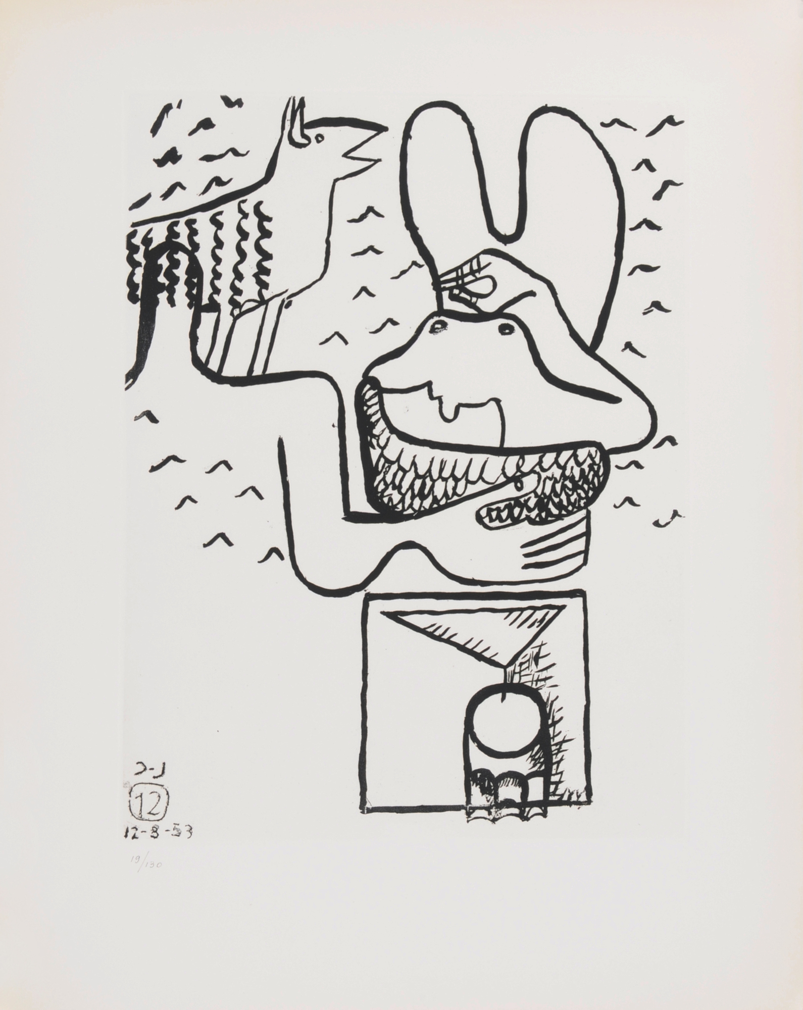 Le Corbusier, 2 sheets: Unité 11 and 12, from "Unité"