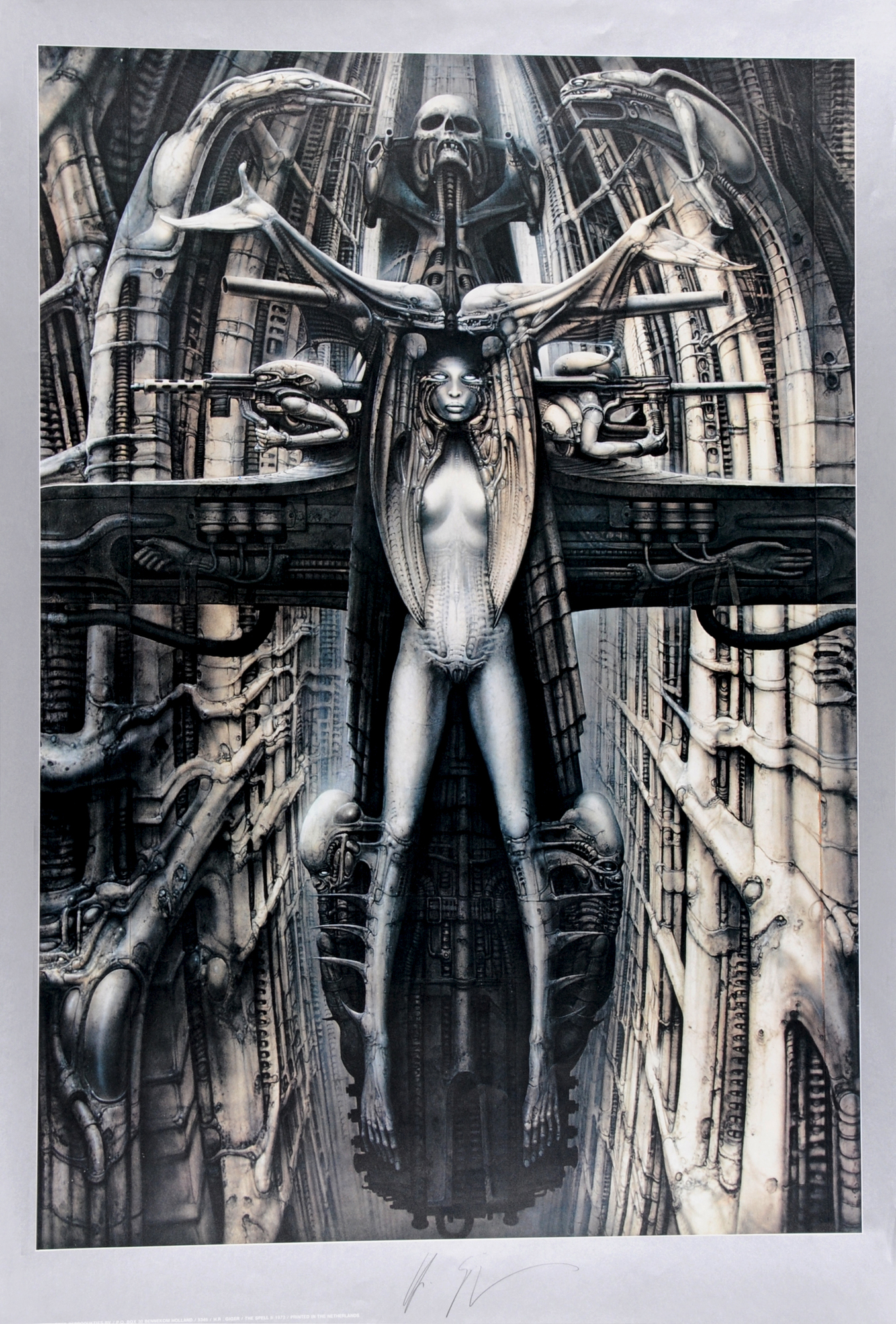 HR Giger, Biomechanical Landscape IIa