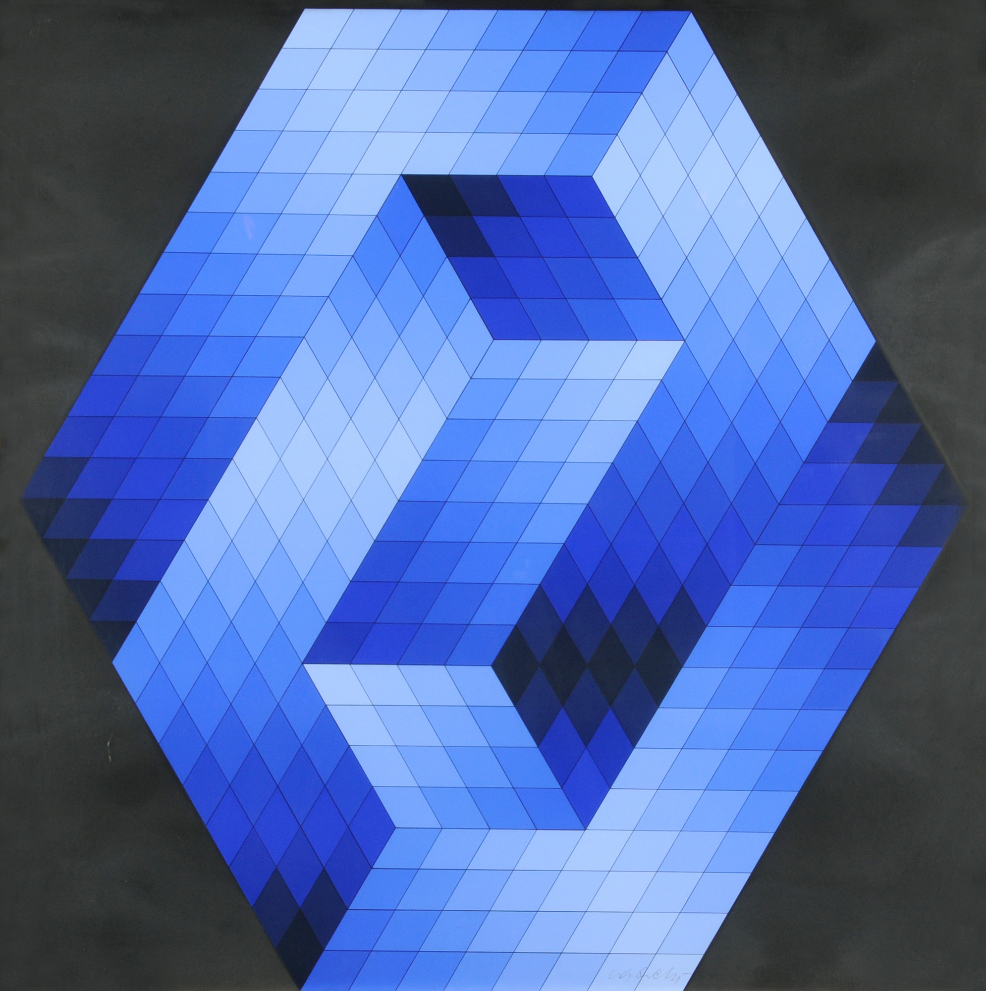 Victor Vasarely, Composition