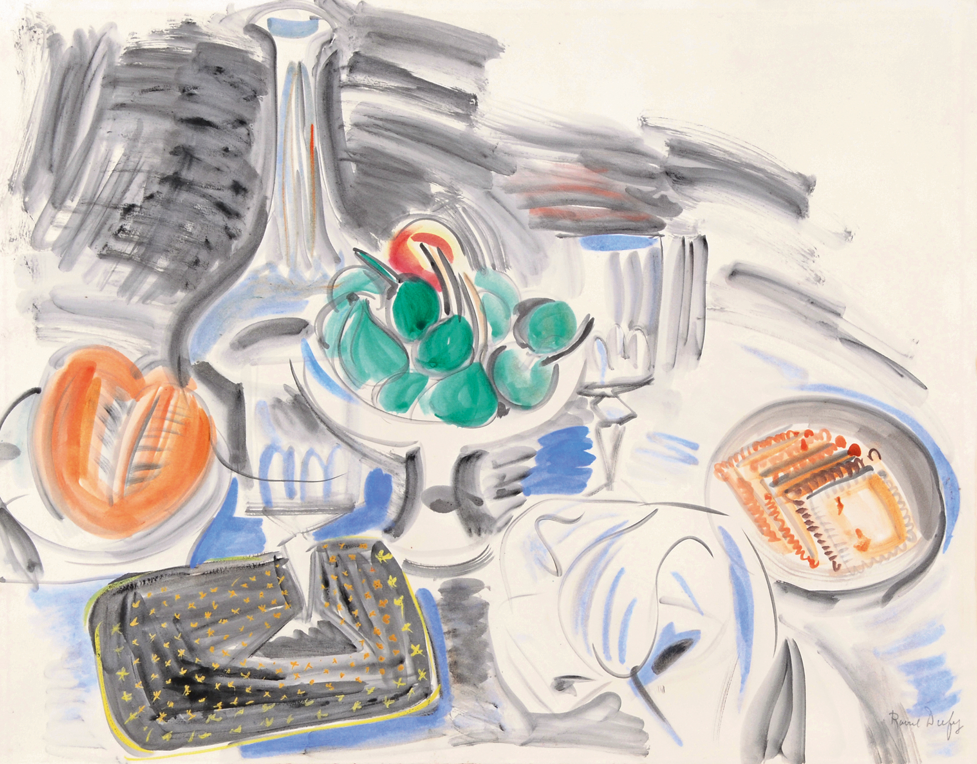 Raoul Dufy, Nature morte aux biscuits