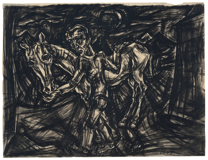 Mann mit Pferd (Man with Horse)