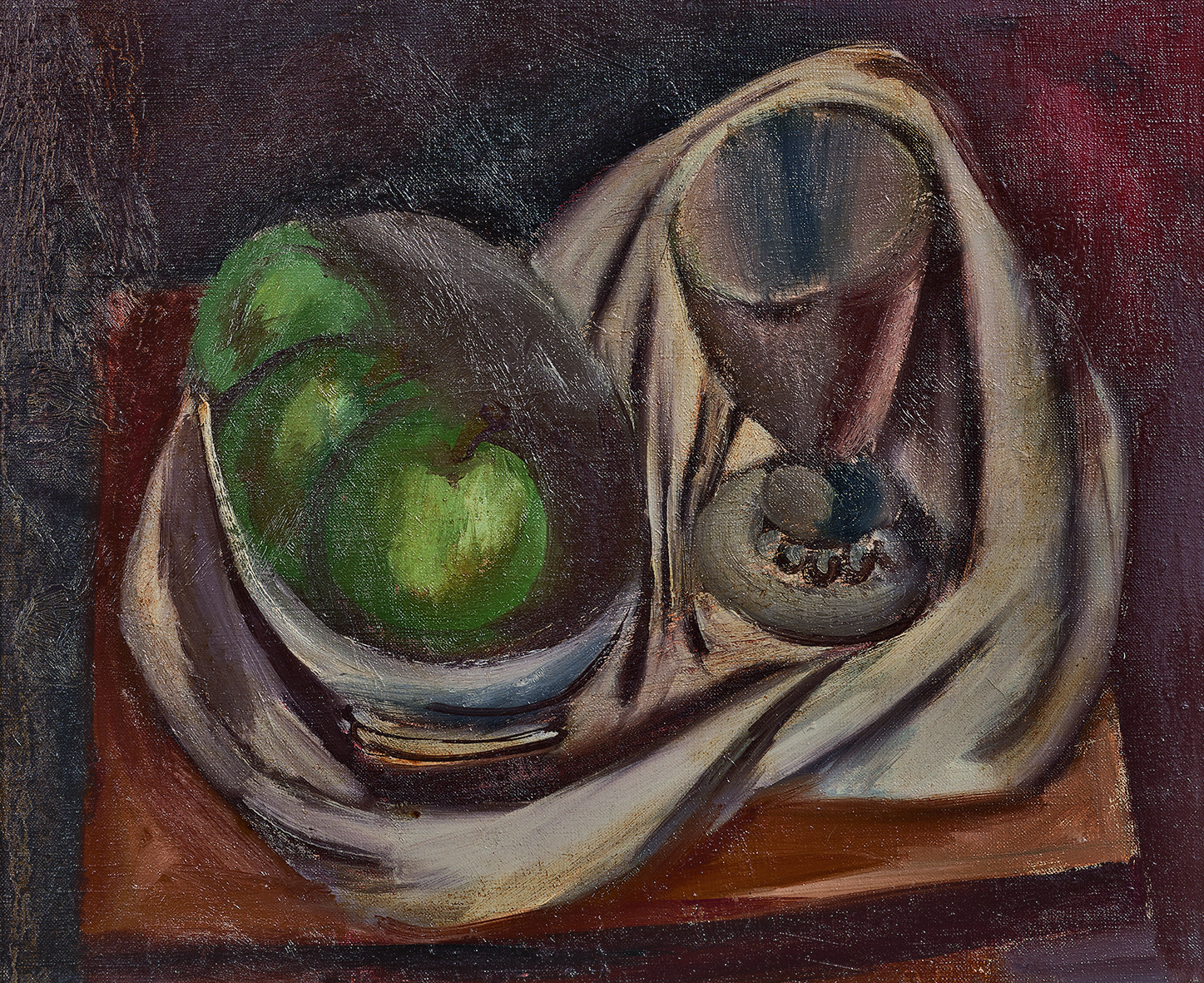 Hans Erni, Becher mit drei Äpfeln