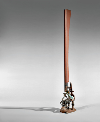 Stengel XII (Stengel mit Bär im Bronzekäfig)