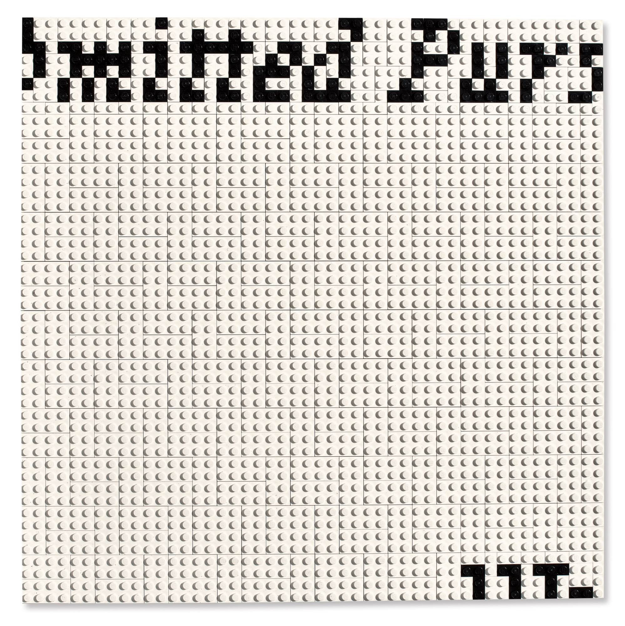 Ai Weiwei, Fragment of the Cover of the Mueller Report