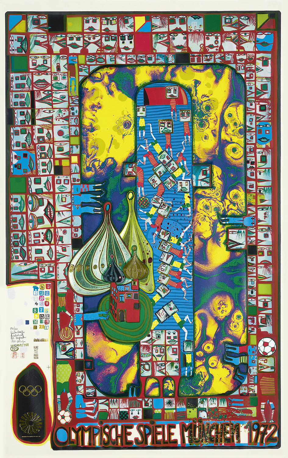 Friedensreich Hundertwasser, Olympische Spiele München 1972