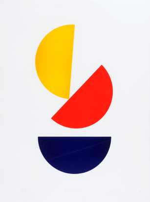 7 sheets: Gegen-über, 1995 (6); Einerlei, 1998