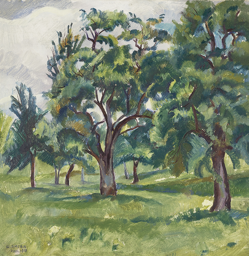 Robert Amrein, Birnbäume