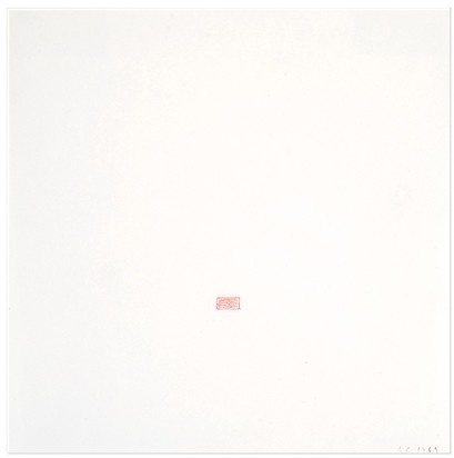2 Zeichnungen: Senza titolo, 1969; Senza titolo