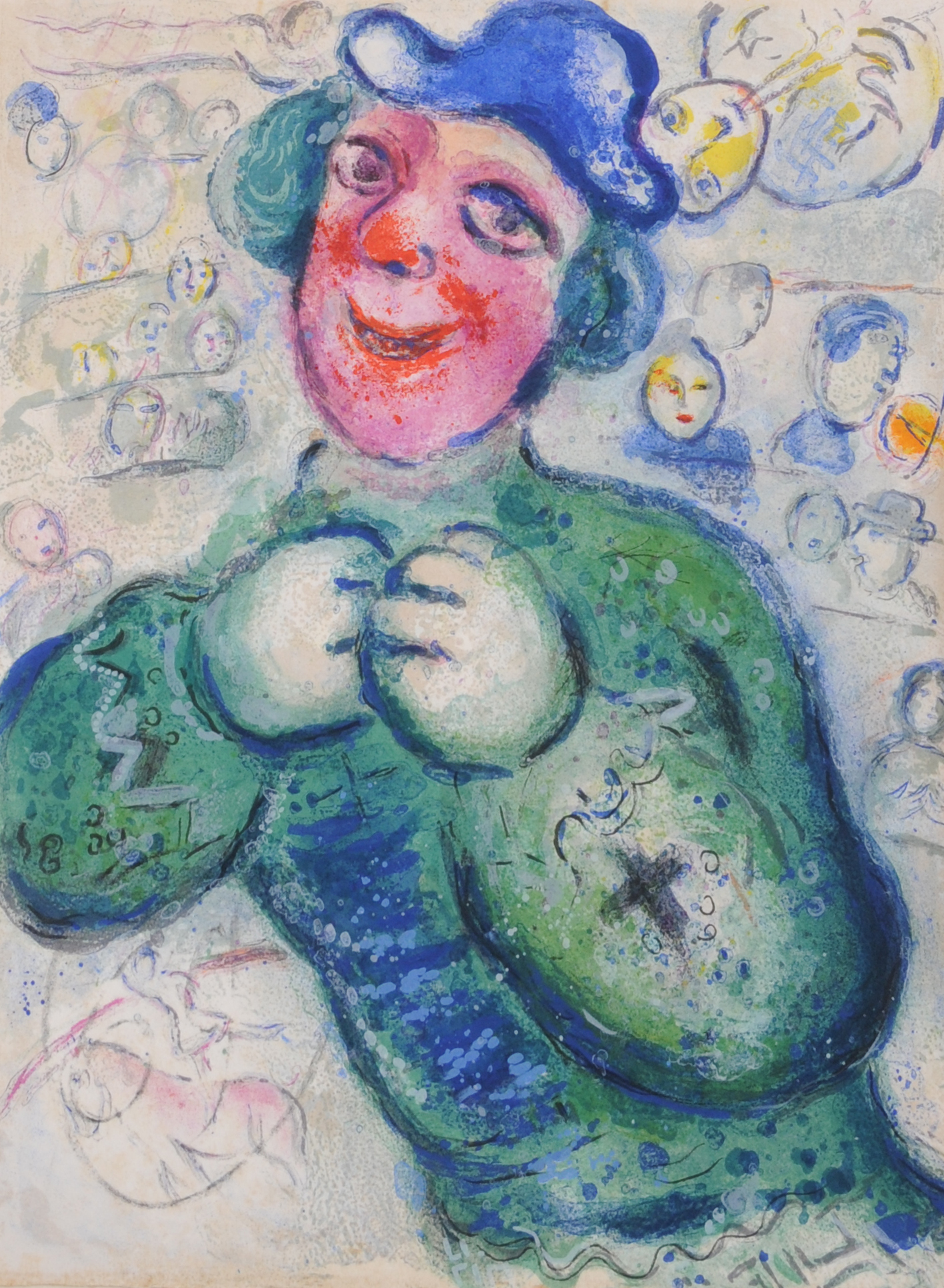 Marc Chagall, Ohne Titel aus "Cirque"