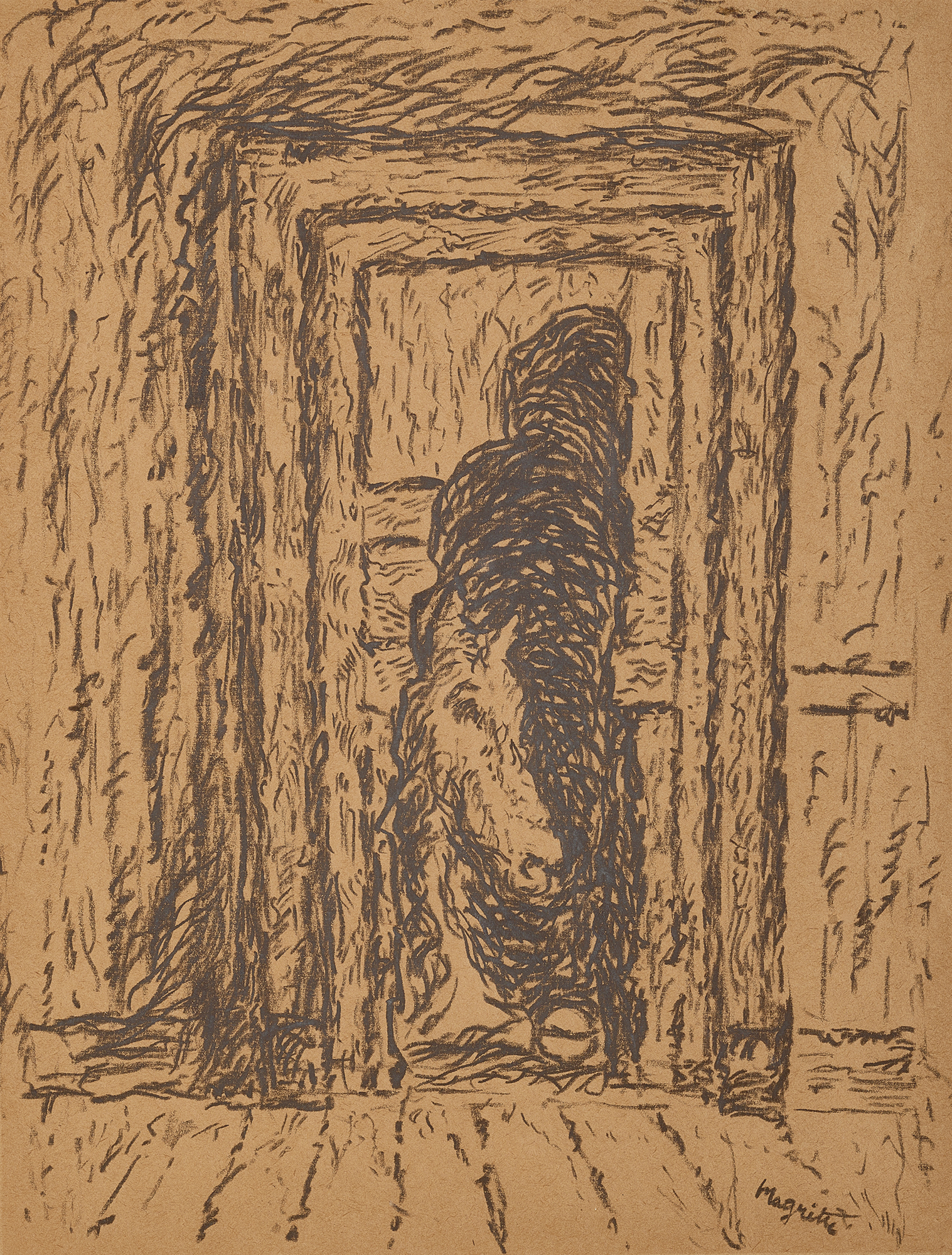 René Magritte, La Porte