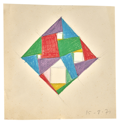 2 drawings: Untitled