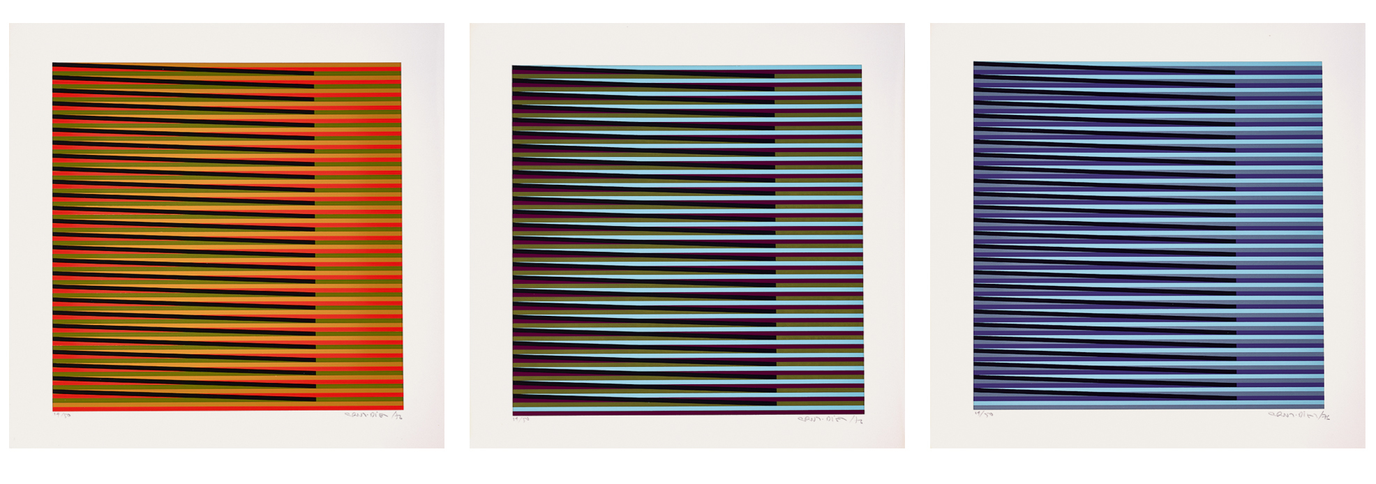Carlos Cruz-Diez, Portfolio. Couleur additive