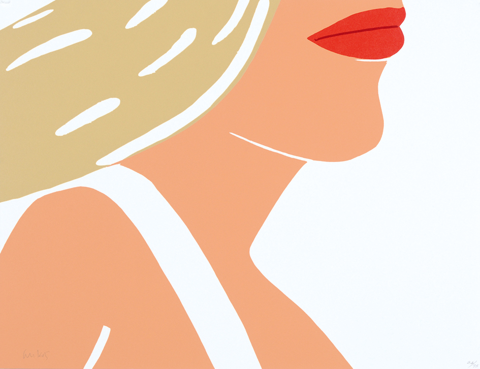 Alex Katz, 2 Blätter (Set): Coca-Cola Girl 10; Coca-Cola Girl 11