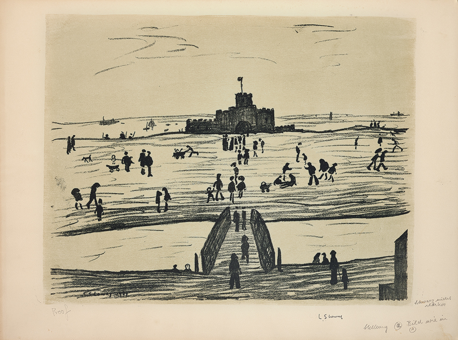 Lawrence Stephen Lowry, Castle by the Sea
