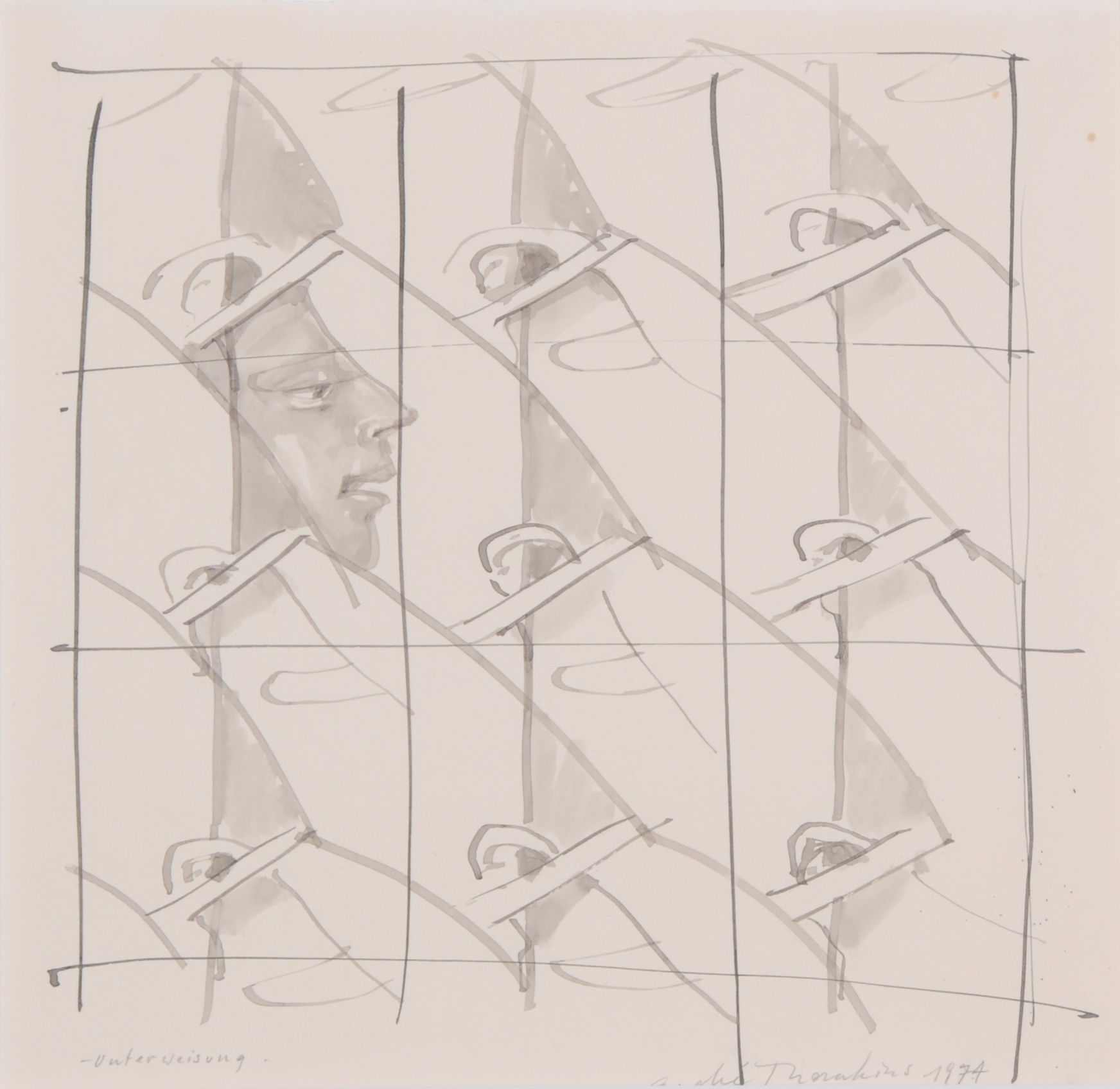 André Thomkins, Unterweisung (Guidance)