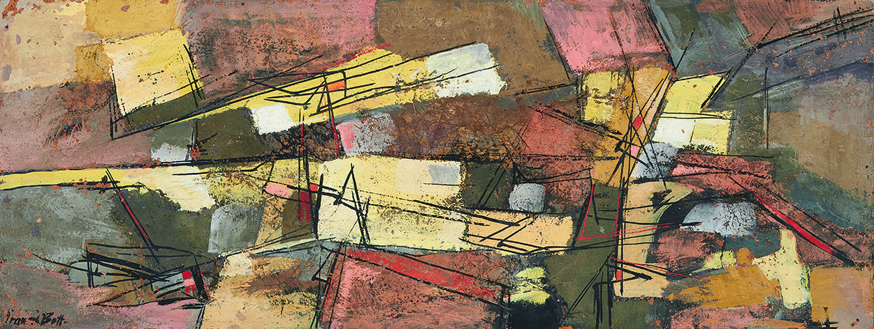 Francis Bott, Composition (Composition Gray-Brown)
