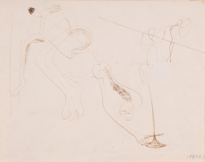 Surrealistisches Blatt