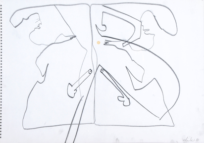 3 drawings: Untitled