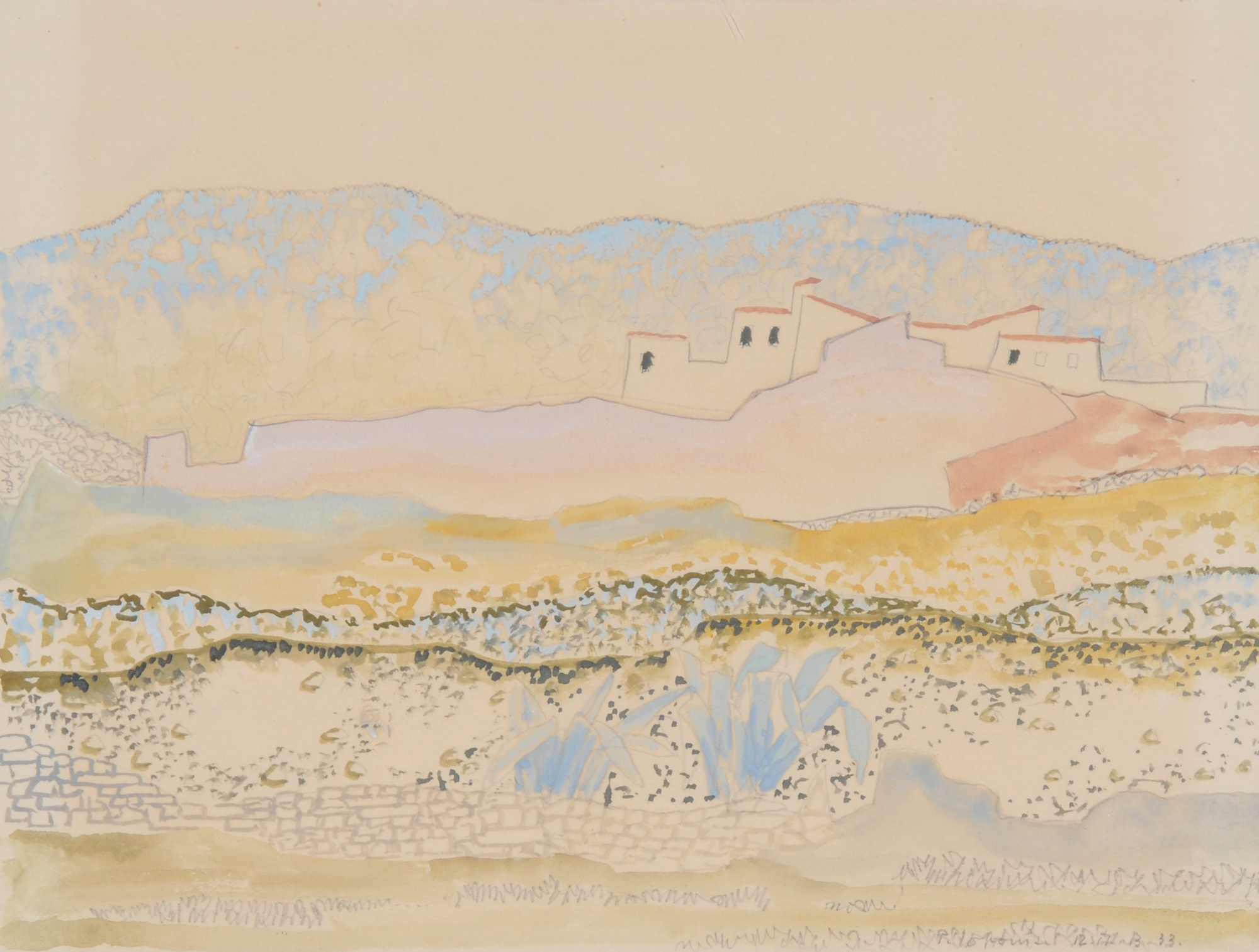 Rodolphe-Théophile Bosshard, Paysage (Landscape)