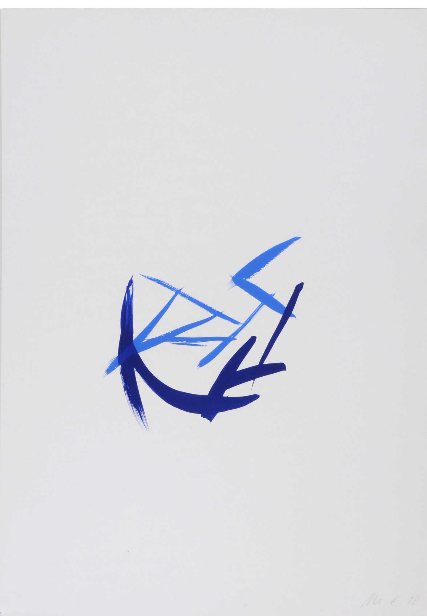 Marianne Eigenheer, 3 sheets: Untitled