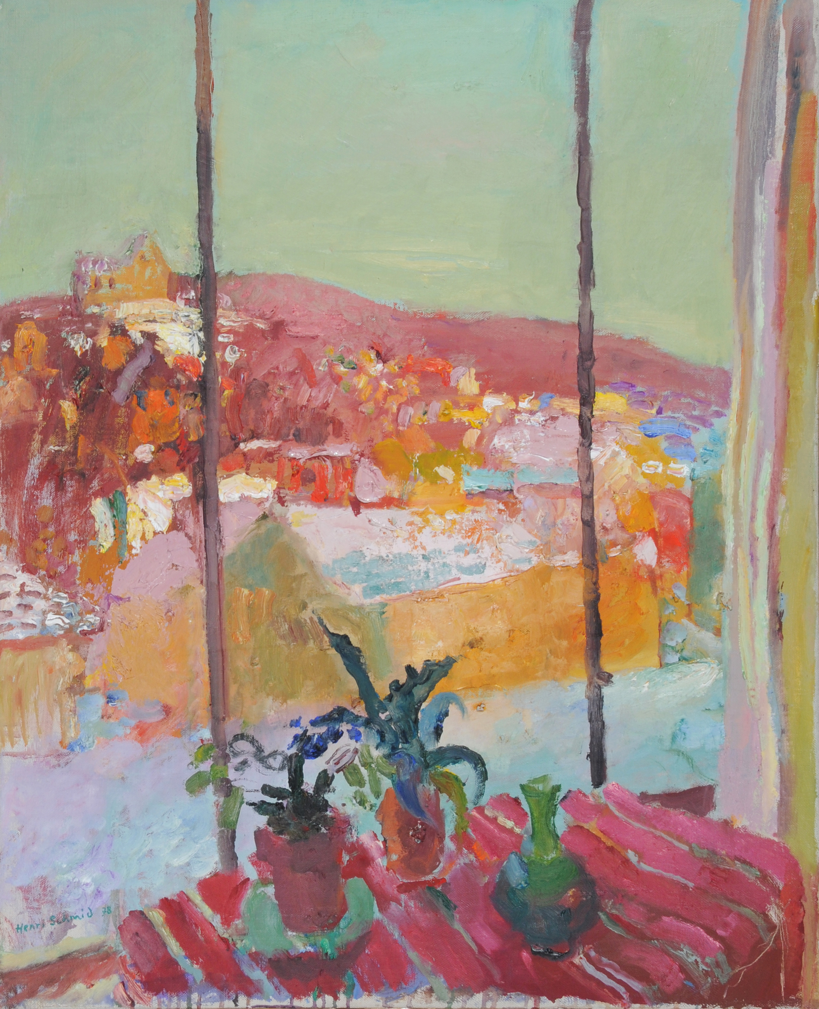 Henri Schmid, Blick vom Sonnenberg